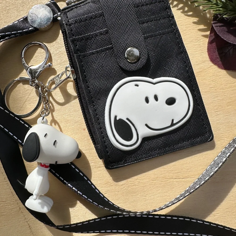 4 in 1 cute vegan leather wallet set - Picture 5 of 8